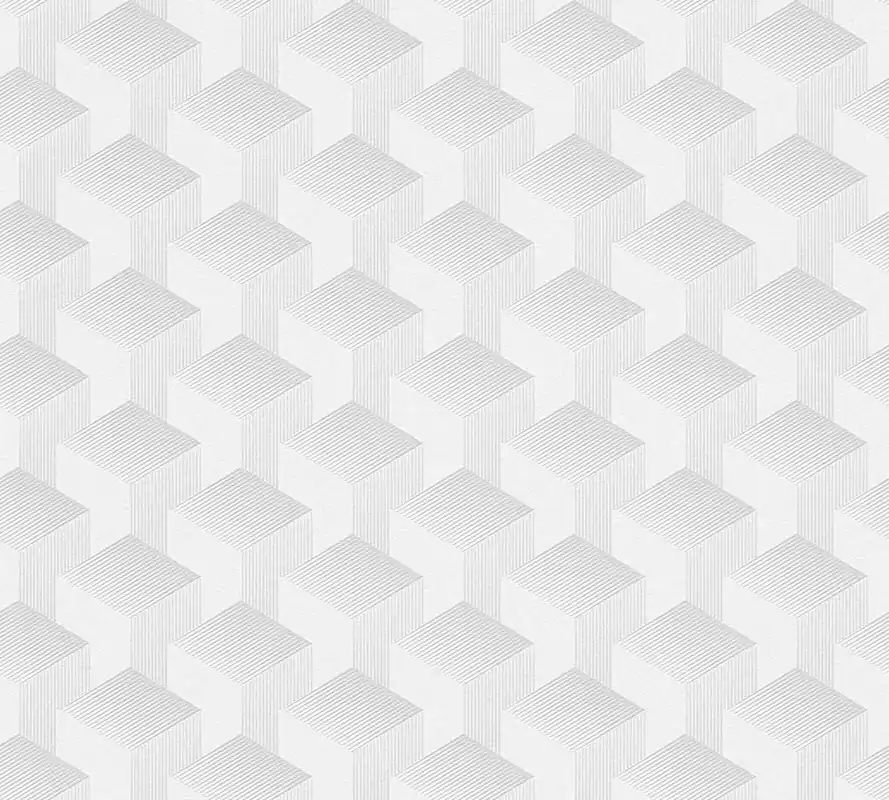 Tapeta 38963-1 Premium Wall 2 AS Creation tapeta geometryczna 3d z graficznym wzorem matowa – szara Ostatnia szansa