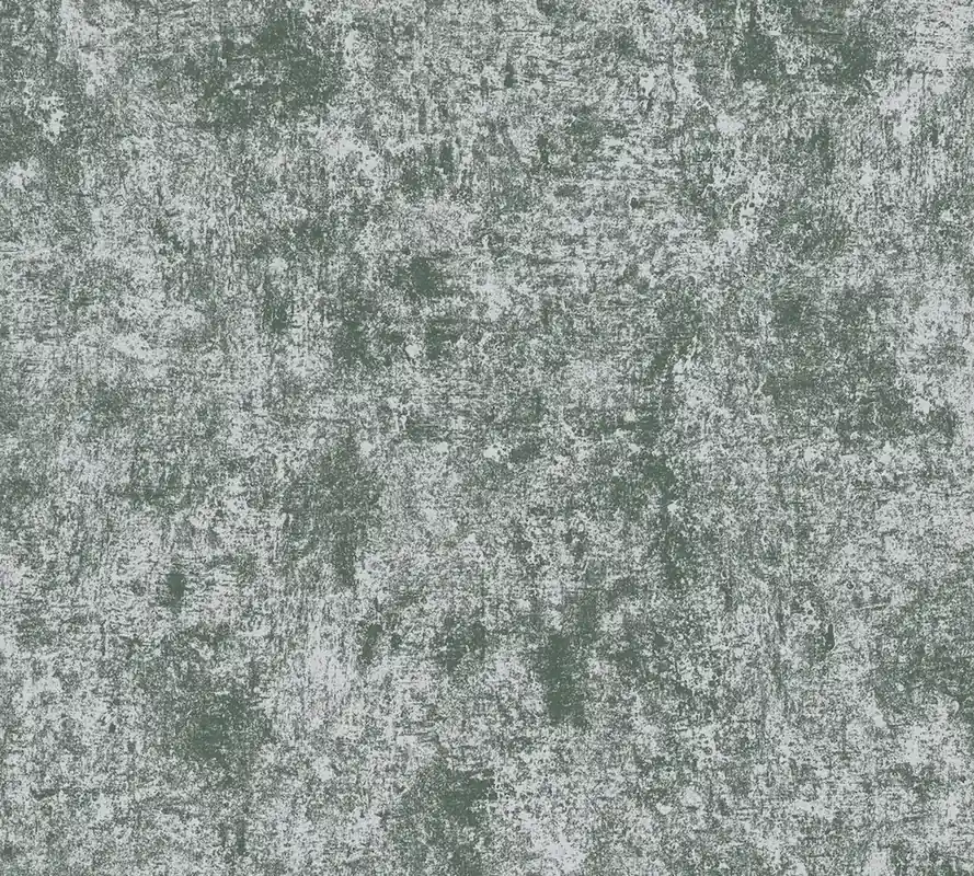 Tani Tapeta 38970-2 Premium Wall 2 AS Creation tapeta o wyglądzie metalicznym z połyskiem gładka – zielona, srebrna