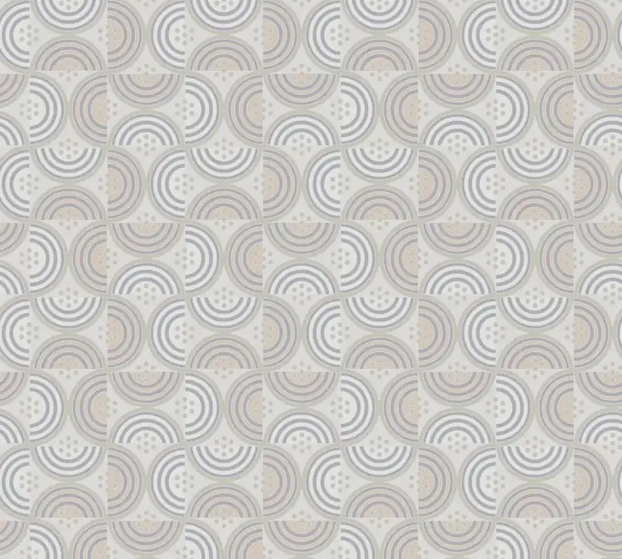 Tapeta 39061-2 Art of Eden AS Creation Tapeta flizelinowa z geometrycznym wzorem w prostych kolorach - pomarańczowym, szarym, beżowym Nowy