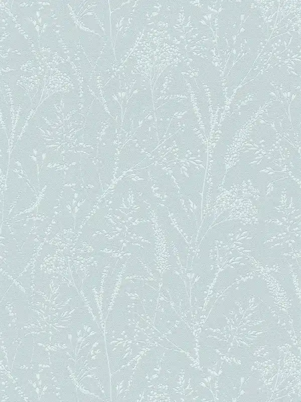 Wyprzedaż Tapeta 39766-4 A.S. Creation Pure Elegance tapeta na flizelinie z błyszczącym wzorem kwiatowym i roślinnym na powierzchni tekstylnej – jasnoniebieski, biały