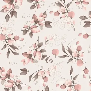 Wysoka jakość Tapeta 39768-1 A.S. Creation Pure Elegance tapeta na flizelinie z delikatnym motywem kwiatowym i efektem złota – rpsa, róż, złoto