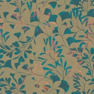 Wybór klientów Tapeta 78223-2 A.S. Creation Anna D'Andrea elegancka tapeta na flizelinie z motywem kwiatowym w stylu vintage, drobna struktura – niebieski
