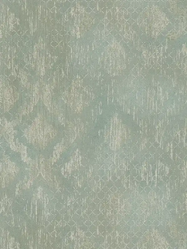 Tapeta 78672-5 A.S. Creation Metropolitan Stories. Hot Spots elegancka tapeta na flizelinie z delikatnym motywem ornamentalnym i subtelną strukturą – zielona, szampańska, metaliczna Ostatnia szansa