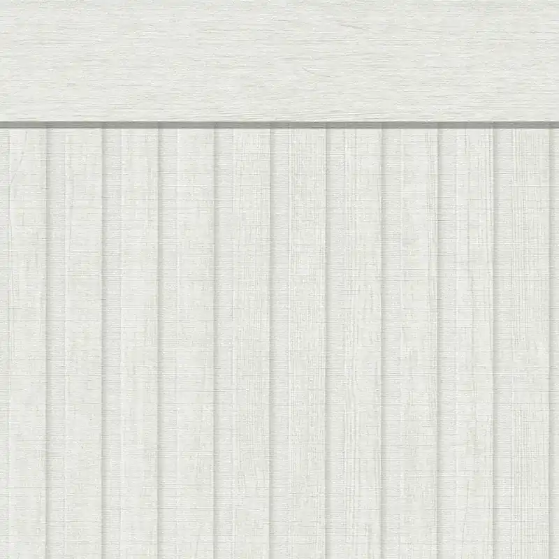 Premium Tapeta panel lamperia 39744-3 A.S. Creation Wallpanel panel ścienny na flizelinie z realistycznym wzorem lameli – biały, szary