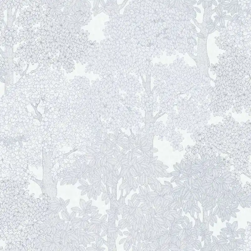 Hit cenowy Tapeta 37753-6 Floral Impression AS Creation szary rysunek lasu wzór i drzewa – szarość, biel
