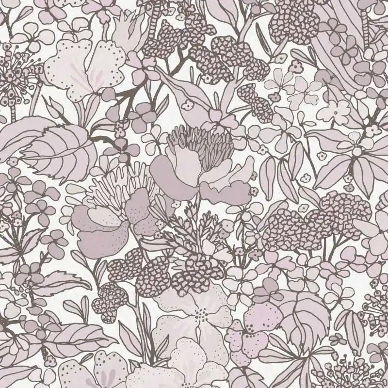 Wyjątkowa oferta Tapeta 37756-5 Floral Impression AS Creation szaro-beżowa z motywem kwiatowym – krem, brąz, biel
