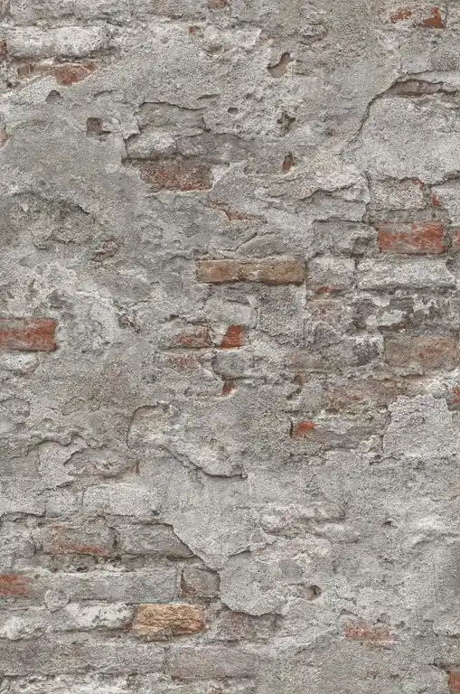 Hit cenowy Tapeta 939330 Rasch Factory III Realistyczna imitacja szarej murowanej cegły