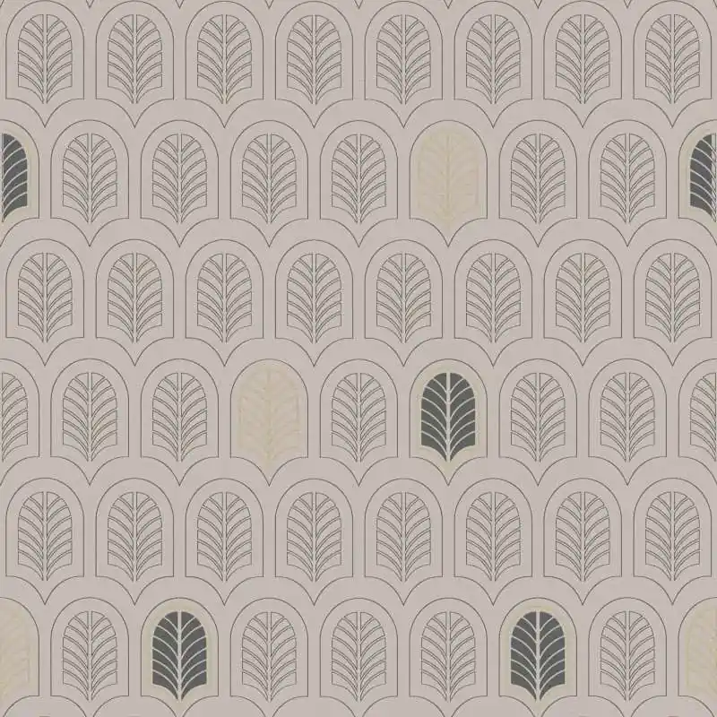 Oferta limitowana Tapeta 37683-2 New Life AS Creation art deco z metalicznymi i błyszczącymi akcentami - taupe, antracyt, beż