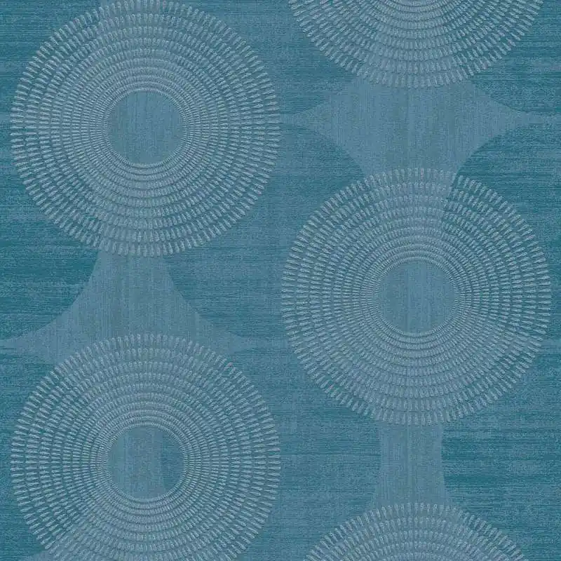 Premium Tapeta 37832-5 Attractive AS Creation z efektem skandynawskiego geometrycznego wzoru - niebieska