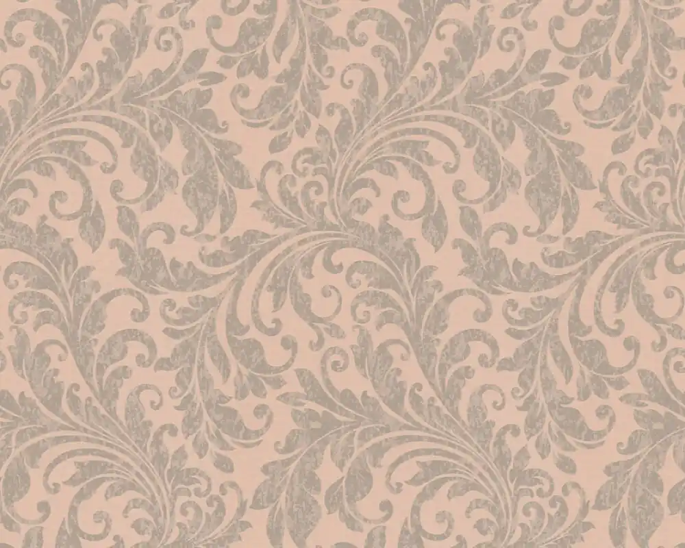Tapeta 36666-3 Di Seta AS Creation flizelinowa pnącza w stylu vintage - brązowe Oferta limitowana