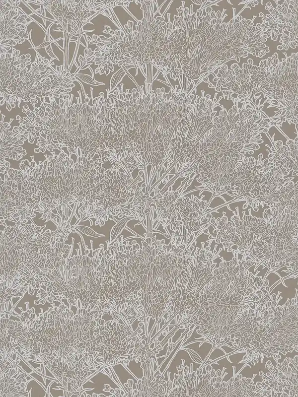 Tapeta 36972-1 Absolutly Chic AS Creation kwiatowa w kolorze szarym ze srebrnym metalicznym efektem - szarość, srebro Szybka wysyłka