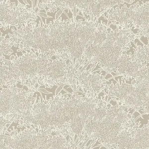 Bezpieczna płatność Tapeta 36972-4 Absolutly Chic AS Creation śródziemnomorska w piaskowym kolorze z kwiatowym wzorem - szarość, srebro, beż