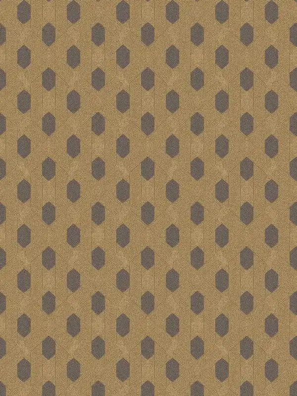 Tapeta 36973-6 Absolutly Chic AS Creation flizelinowa złota z geometrycznym wzorem - brąz, złoto, czerń Darmowa dostawa