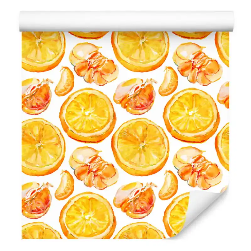 Tapeta Do Kuchni Owoce Cytrusy Pomarańcze Kup online