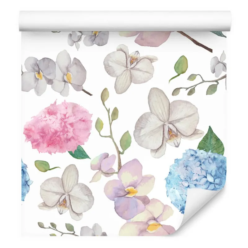 Tapeta Do Salonu Natura Kwiaty Orchidea Storczyk Zniżka
