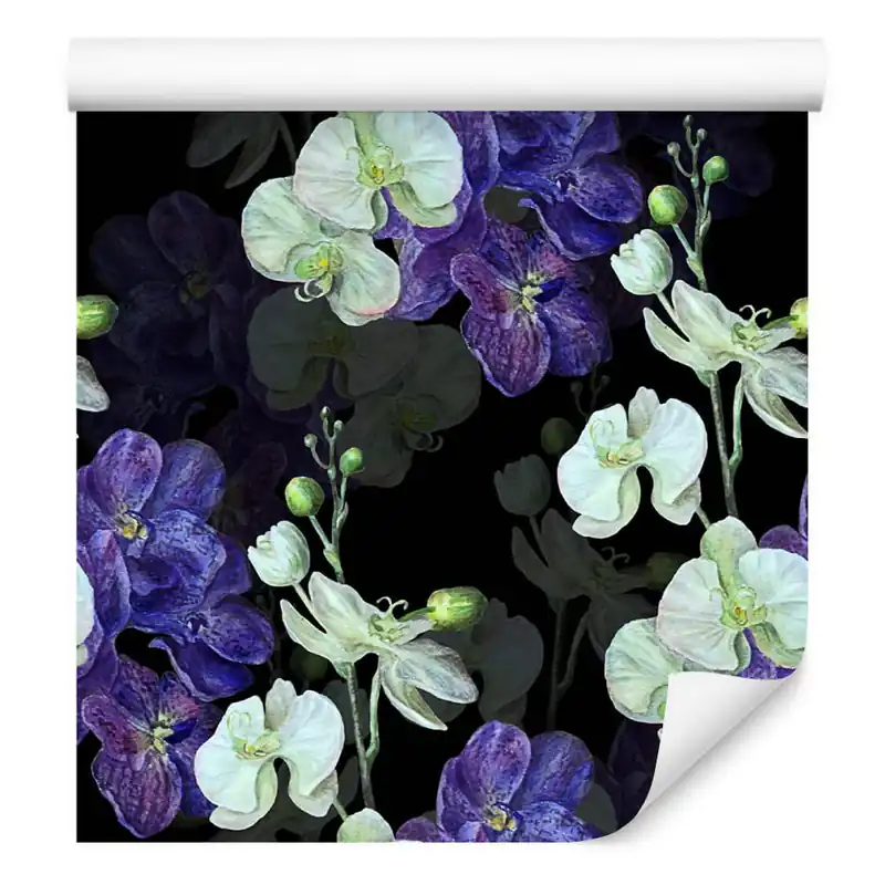 Tapeta Do Salonu Orchidea Storczyk Przyroda Kwiaty Kup online