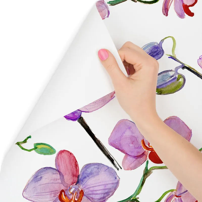 Tapeta Do Salonu Orchidee Storczyki Kwiaty Rośliny Bezpieczne zakupy