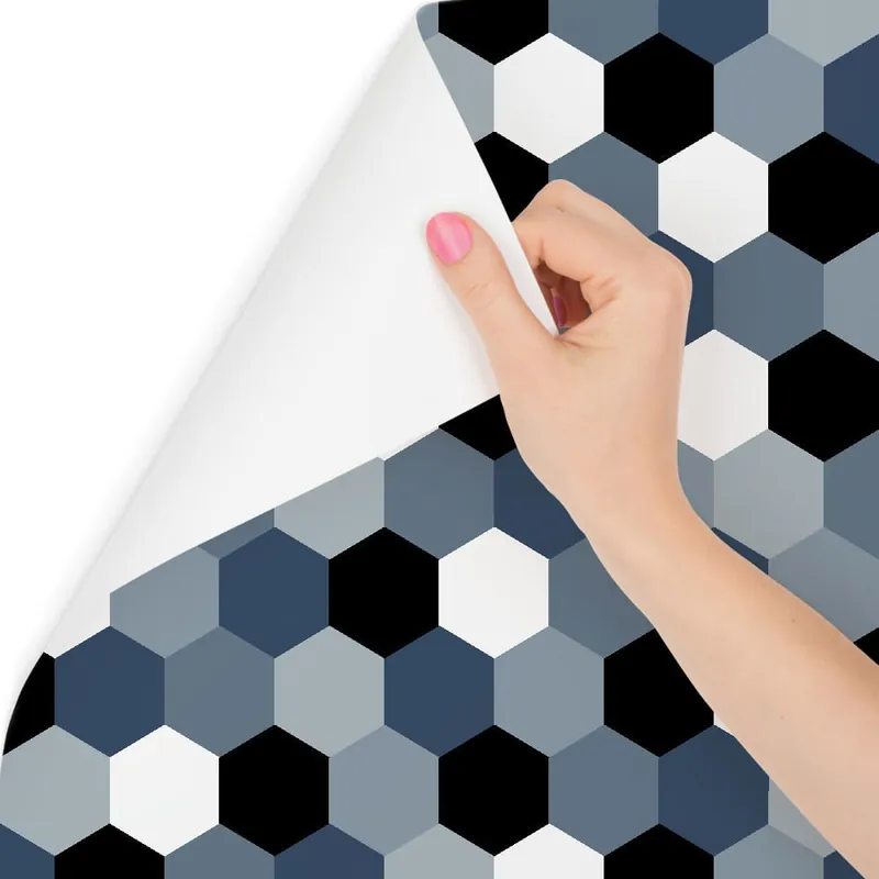 Tapeta Geometryczna Pokój Młodzieżowy Dla Chłopca Darmowy zwrot