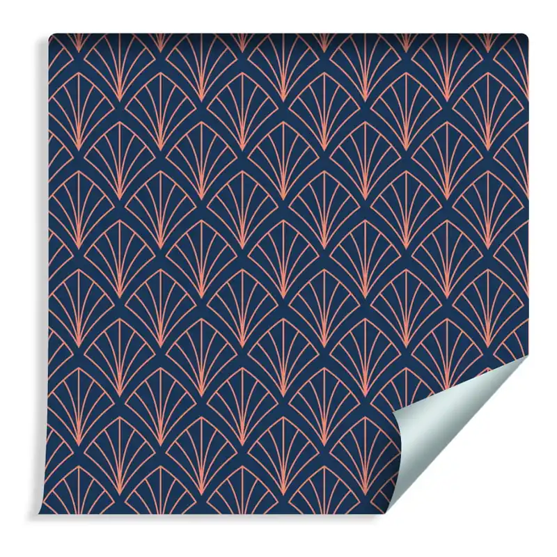 Tani Tapeta Geometryczna W Stylu Art Deco