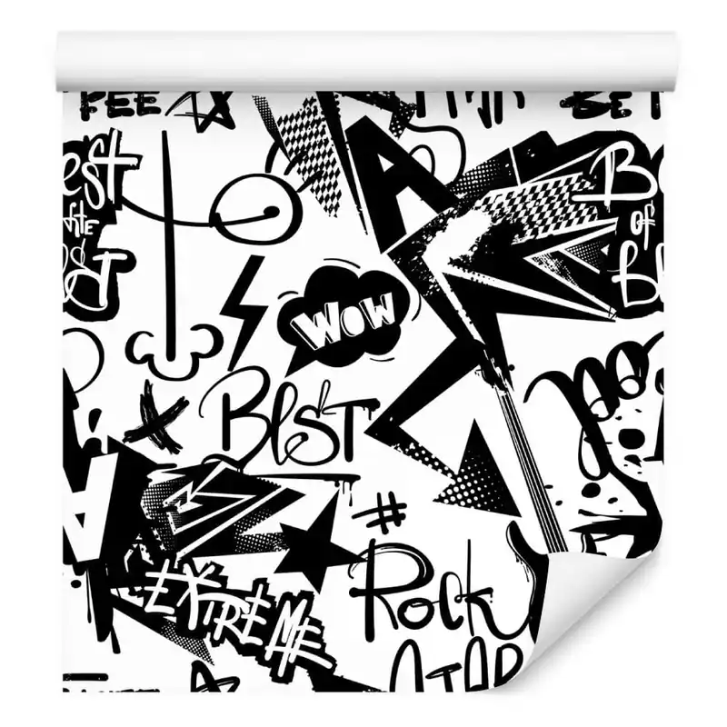 Tapeta Graffiti Z Gitarami Promocja