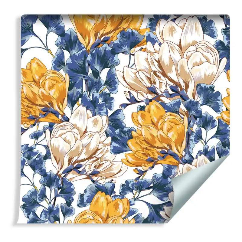 Tapeta Kolorowe Kwiaty Magnolii Okazja