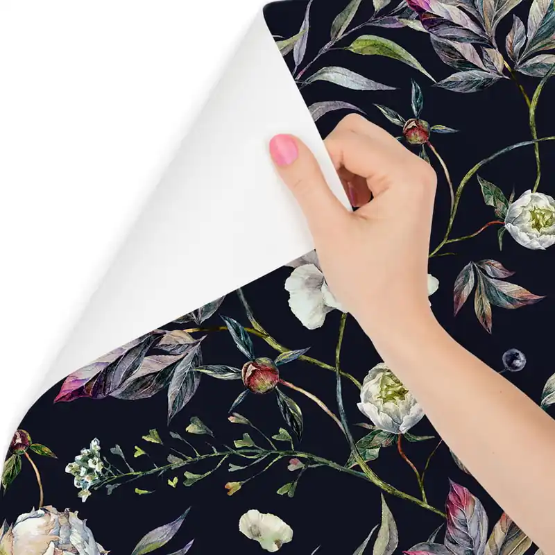 Nie przegap Tapeta Kwiaty Piwonie, Liście, Styl Vintage