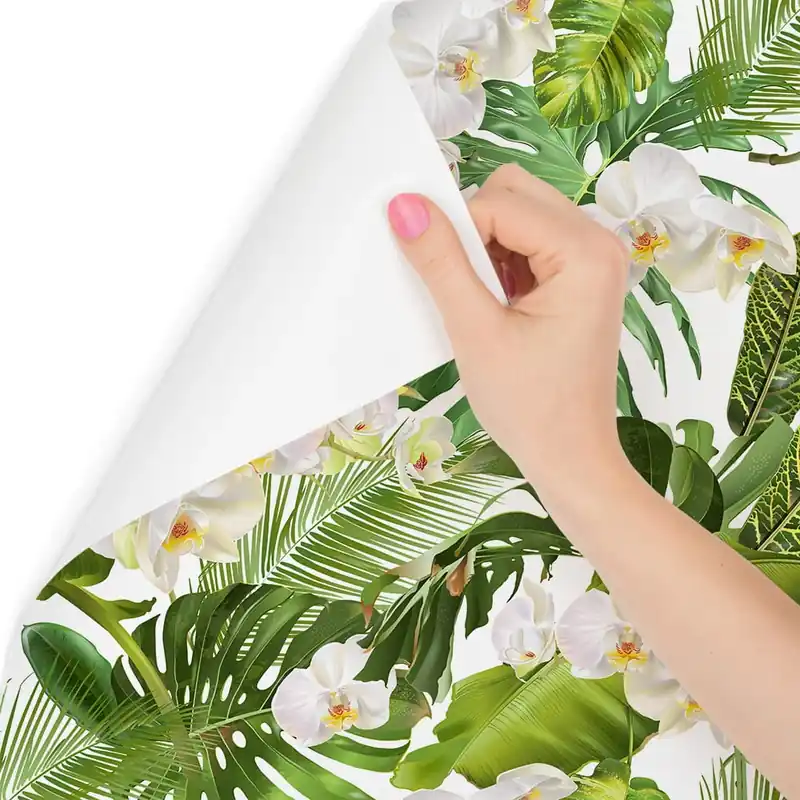 Tapeta Kwiaty Storczyki Natura Zieleń Do Salonu Wyprzedaż