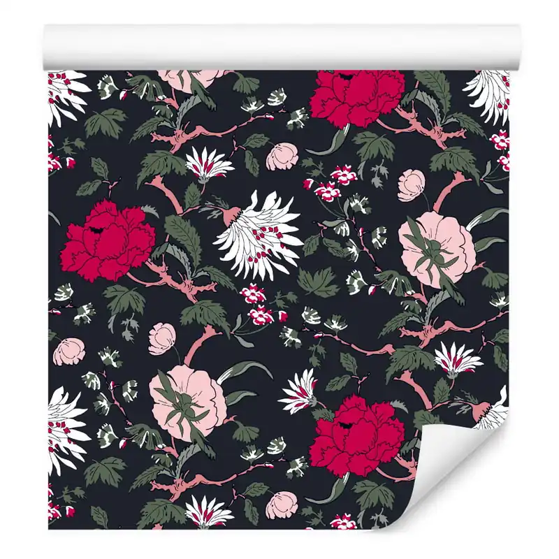 Tapeta Kwiaty W Stylu Vintage Oferta czasowa