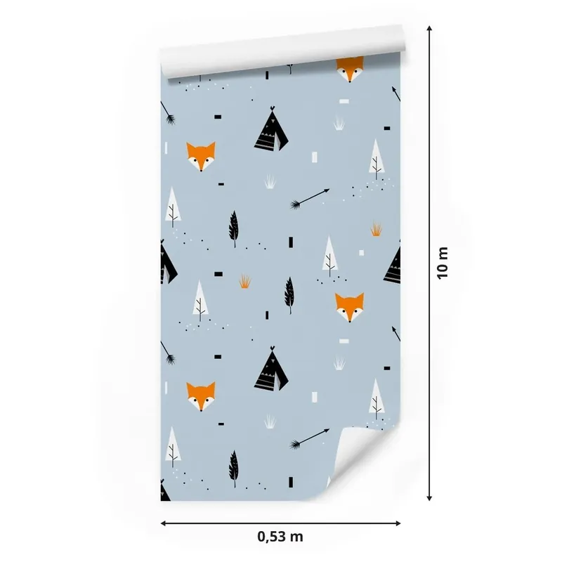 Tapeta Lisy Z Tipi Premium