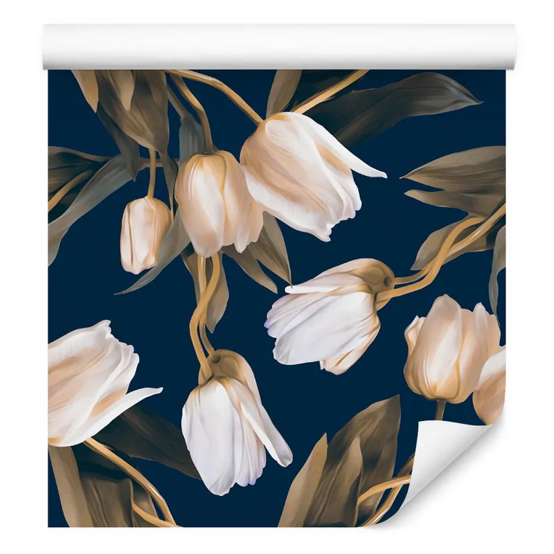 Oferta limitowana Tapeta Malowane Wiosenne Tulipany