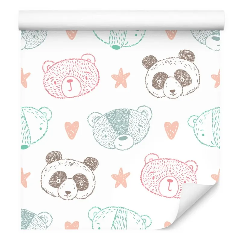 Wysoka jakość Tapeta Misie Panda Niedźwiadki