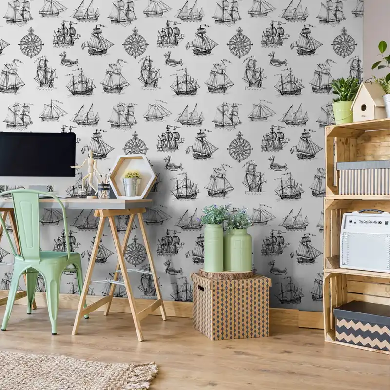 Sprawdź teraz Tapeta Okręty Vintage