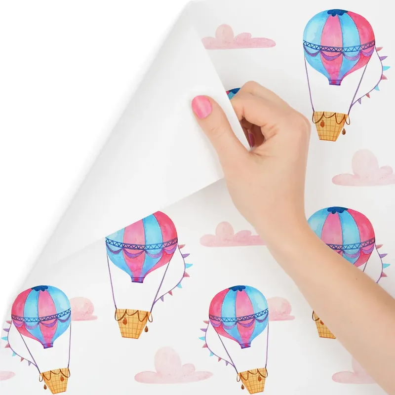 Tapeta Pastelowe Balony Chmurki, Do Pokoju Dziecka Tylko dziś