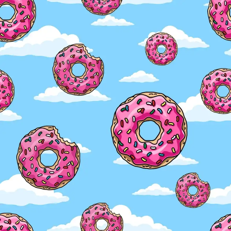 Tapeta Pączki W Chmurach Kup online