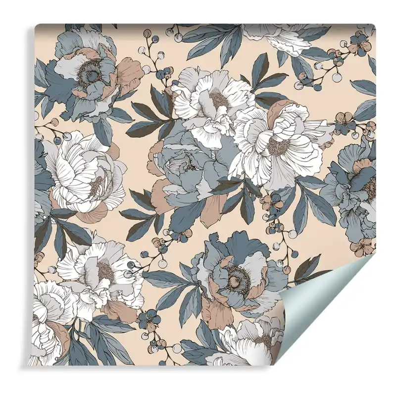 Darmowa dostawa Tapeta Piękne Eleganckie Peonie