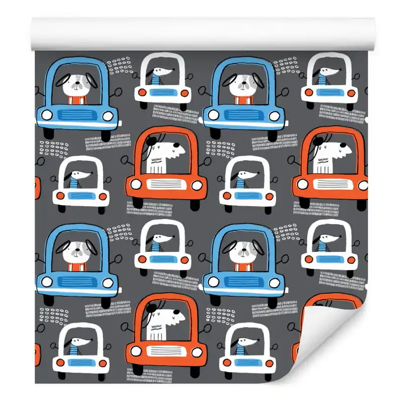 Wyjątkowa oferta Tapeta Psy W Samochodach