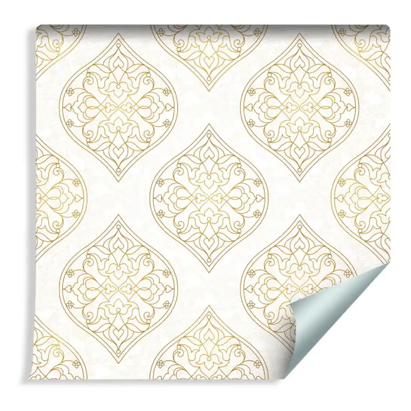 Tapeta Retro - Ornamenty W Stylu Wschodnim Cena promocyjna