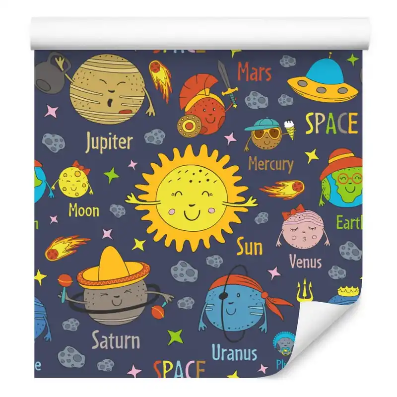 Tapeta Planety Słońce I Ufo Oferta