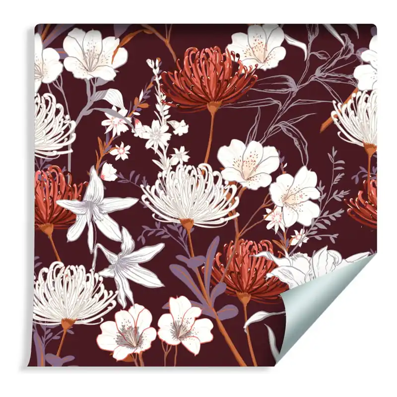 Popularny Tapeta Polne Kwiaty W Stylu Vintage