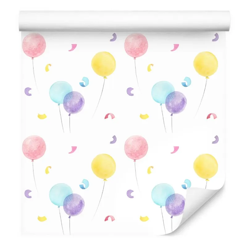 Tapeta Różnobarwne Balony Promocja