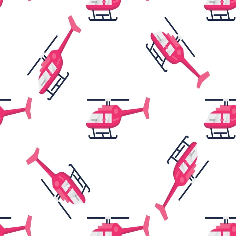 Tapeta Różowe Helikoptery Ostatnie sztuki