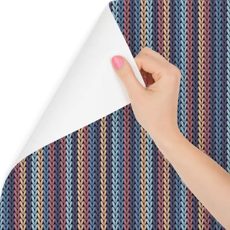 Oferta limitowana Tapeta Ścienna, Kolorowa, Pionowe Pasy, Do Salonu