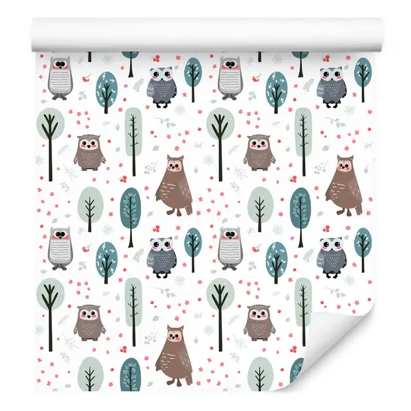 Kup online Tapeta Urocze Sowy