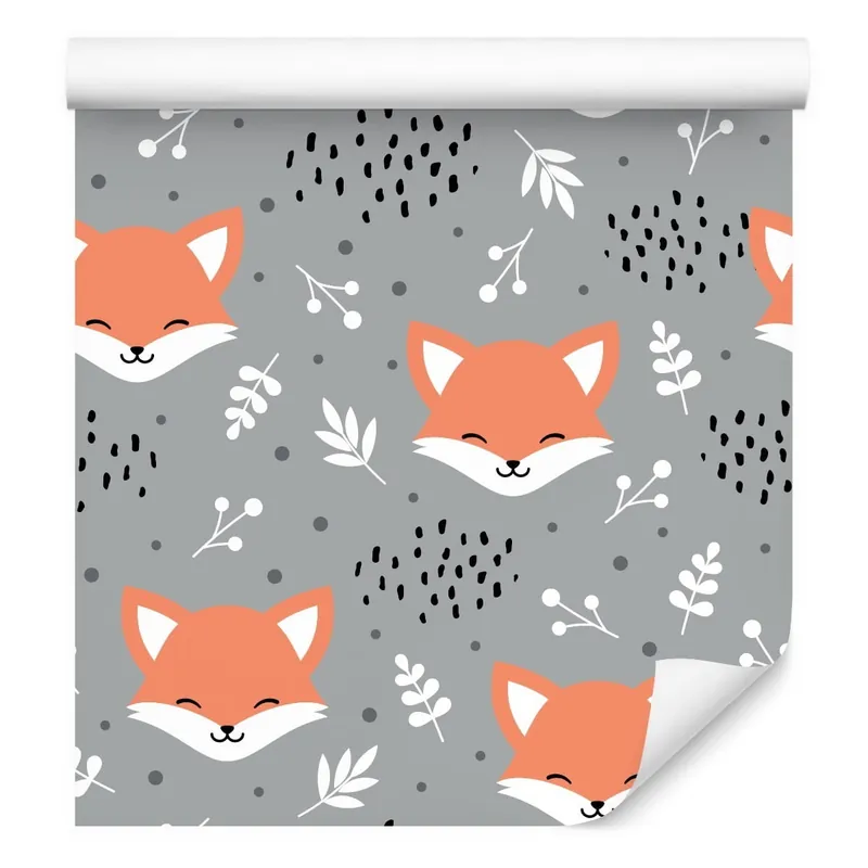 Oferta Tapeta Wesołe Lisy W Lesie