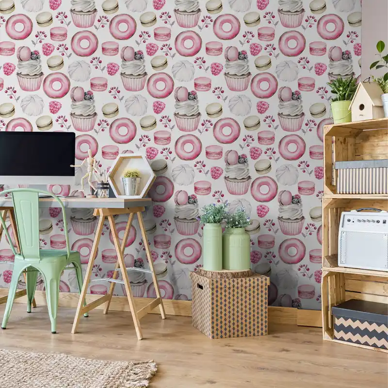 Ostatnie sztuki Tapeta Wypieki W Stylu Vintage