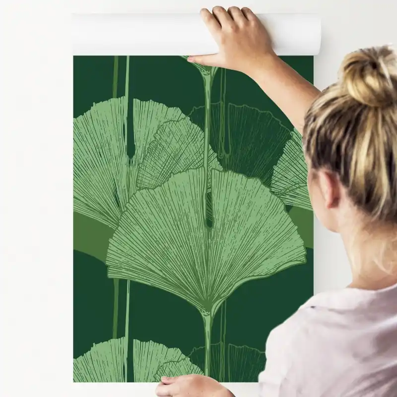 Nowy Tapeta Zielone Liście