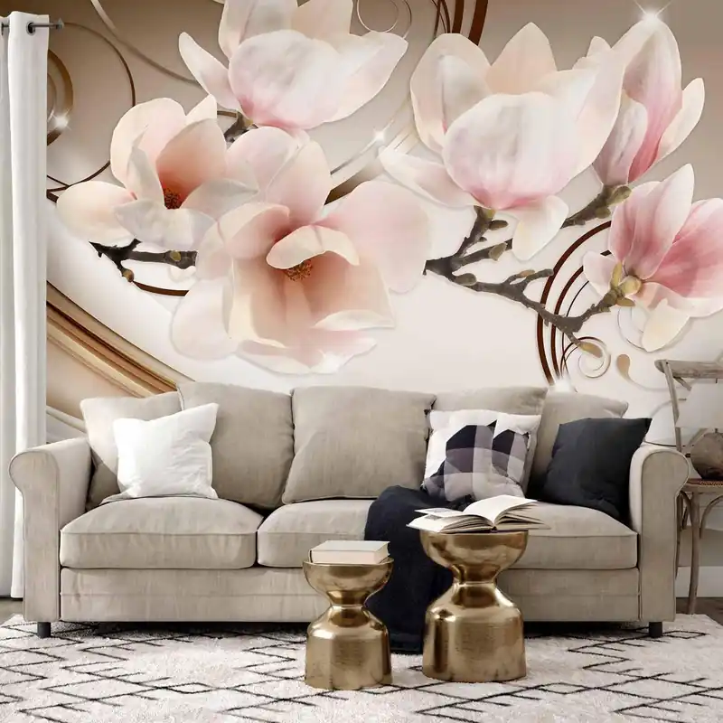 Fototapeta - Fale Magnolii Szybka dostawa