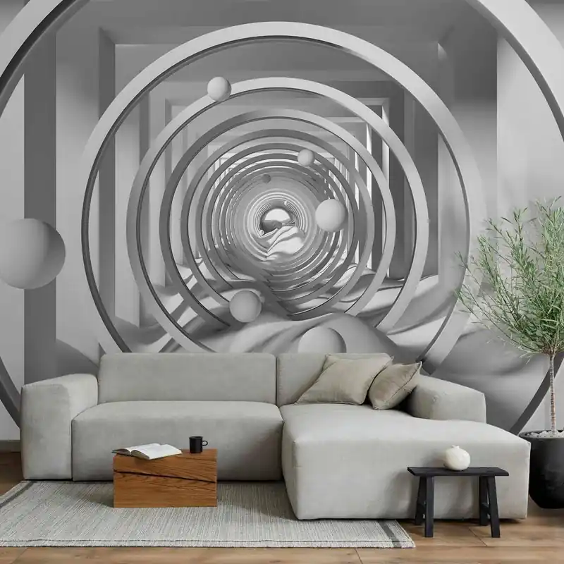 Nie przegap Fototapeta - Geometryczna głębia