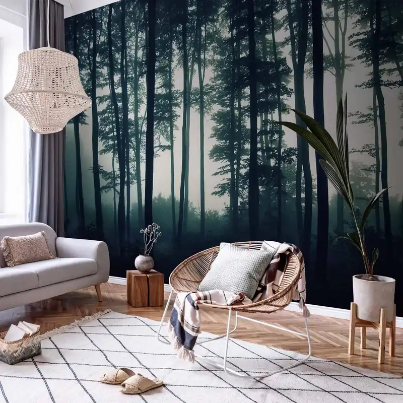 Fototapeta - Mroczny las Wyjątkowa oferta