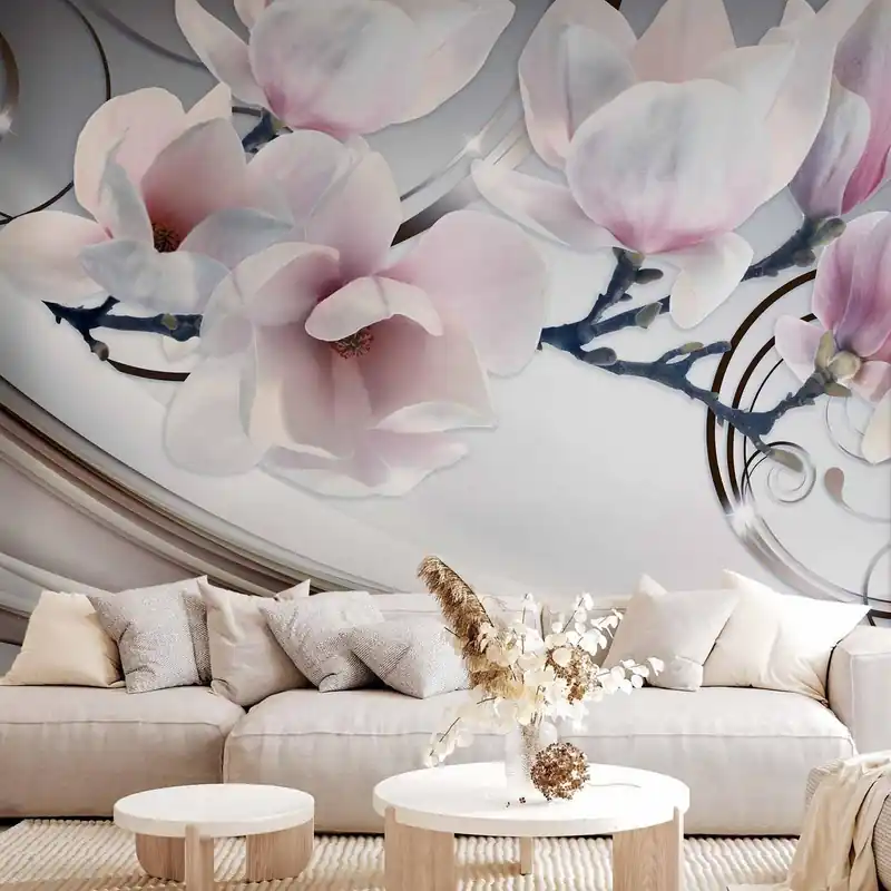 Bezpieczne zakupy Fototapeta - Piękna Magnolia